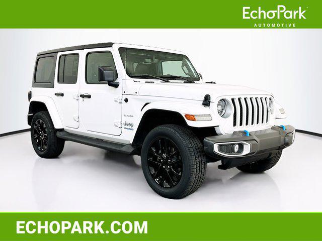 used 2022 Jeep Wrangler Unlimited 4xe car, priced at $28,497