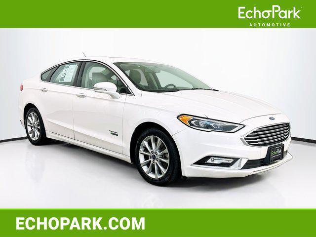 used 2017 Ford Fusion Energi car, priced at $11,996