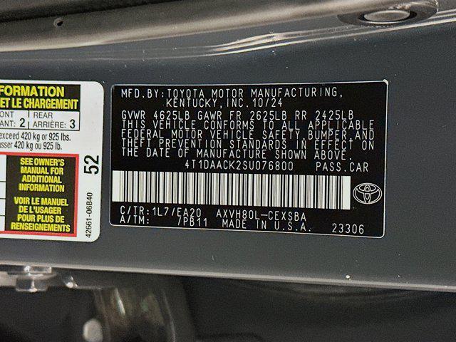 used 2025 Toyota Camry car, priced at $27,987