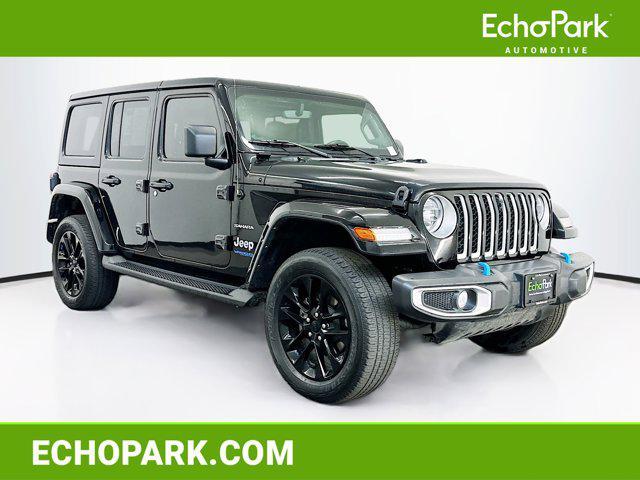 used 2022 Jeep Wrangler Unlimited 4xe car, priced at $28,996