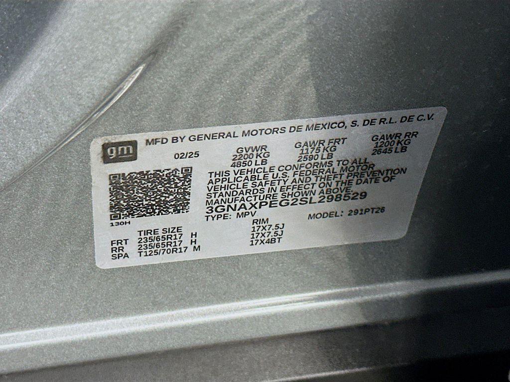 used 2025 Chevrolet Equinox car, priced at $23,797