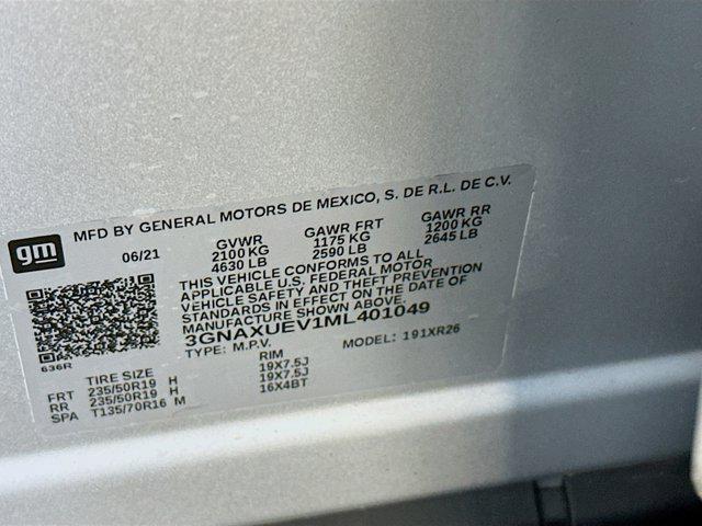 used 2021 Chevrolet Equinox car, priced at $18,997