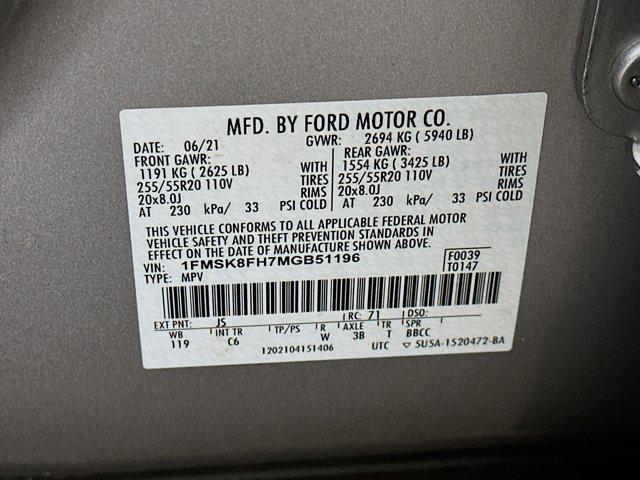 used 2021 Ford Explorer car, priced at $23,496