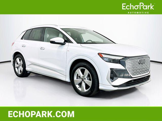 used 2024 Audi Q4 e-tron car, priced at $30,797