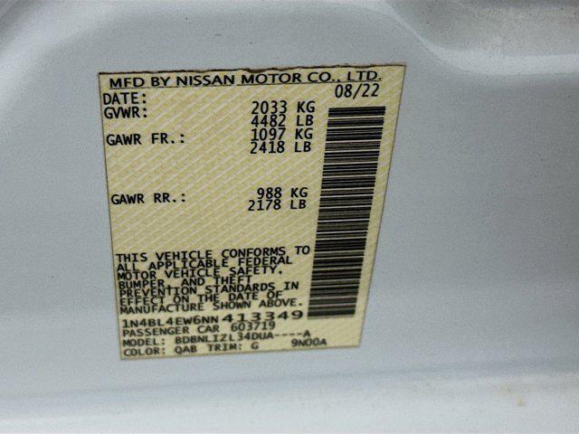 used 2022 Nissan Altima car, priced at $20,496