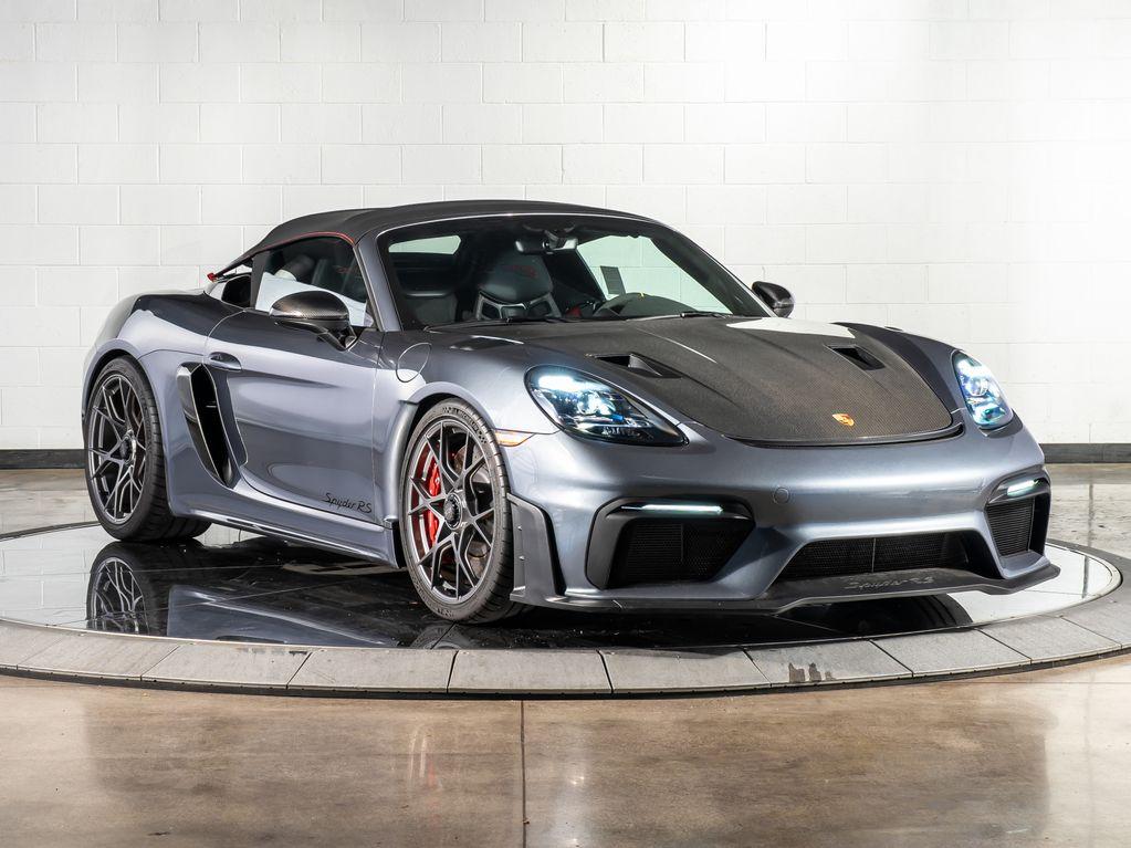used 2025 Porsche 718 Spyder car, priced at $219,995