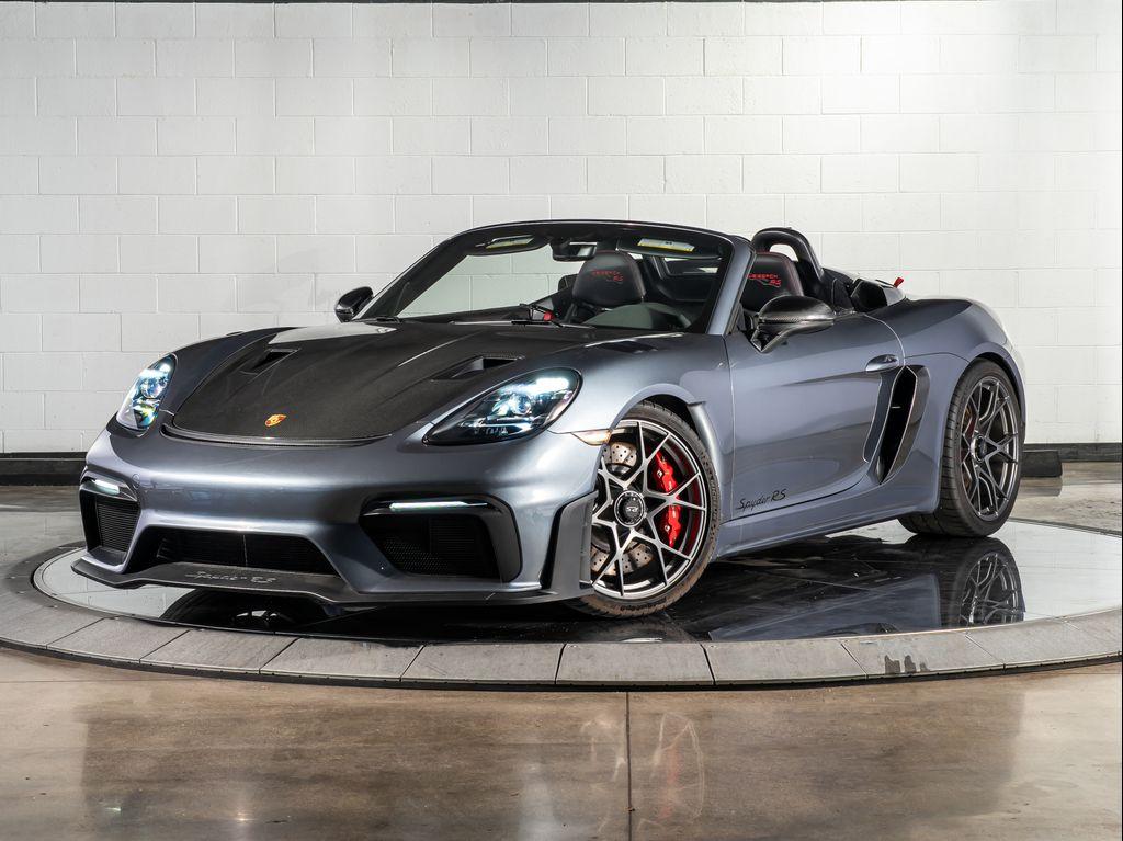 used 2025 Porsche 718 Spyder car, priced at $219,995