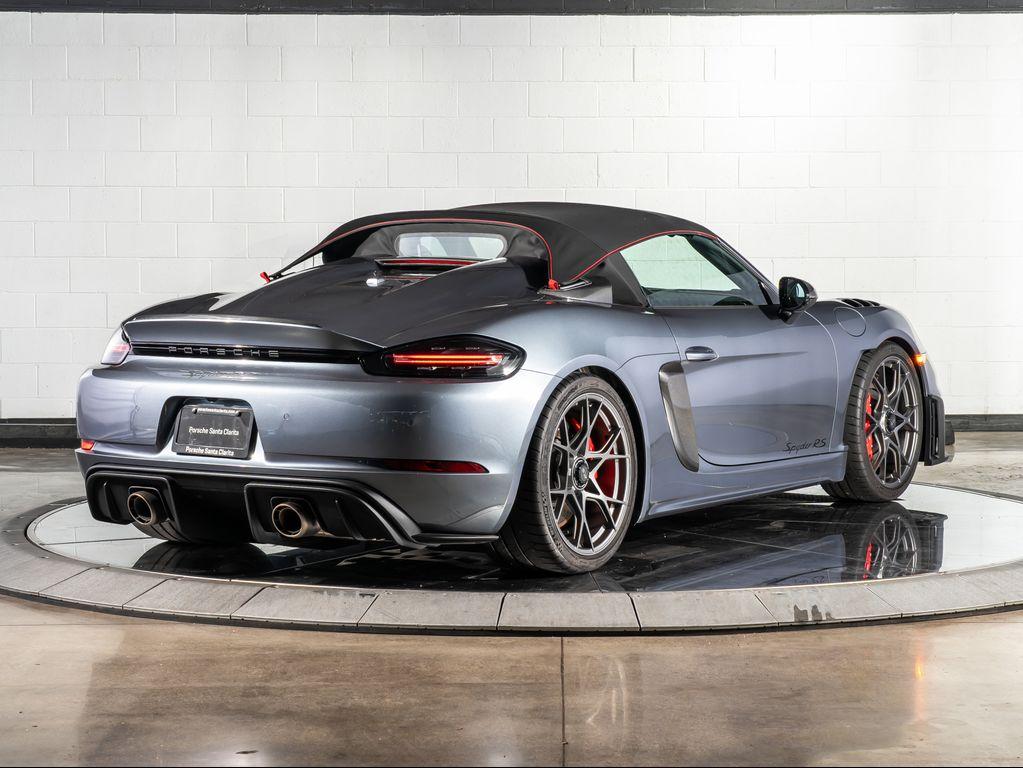 used 2025 Porsche 718 Spyder car, priced at $219,995