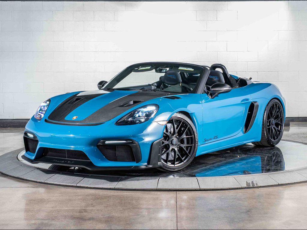used 2024 Porsche 718 Spyder car, priced at $249,995