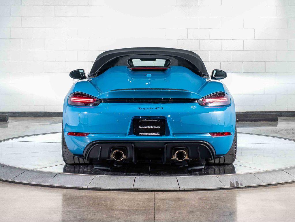 used 2024 Porsche 718 Spyder car, priced at $249,995