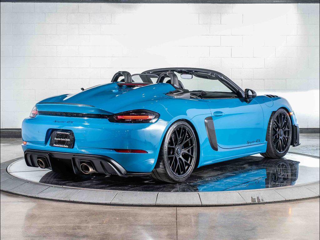 used 2024 Porsche 718 Spyder car, priced at $249,995
