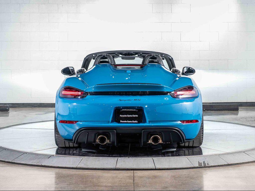 used 2024 Porsche 718 Spyder car, priced at $249,995