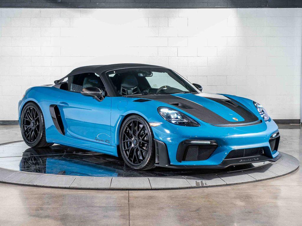 used 2024 Porsche 718 Spyder car, priced at $249,995