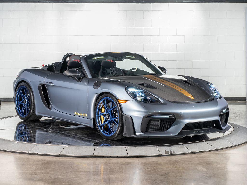 used 2025 Porsche 718 Spyder car, priced at $228,995