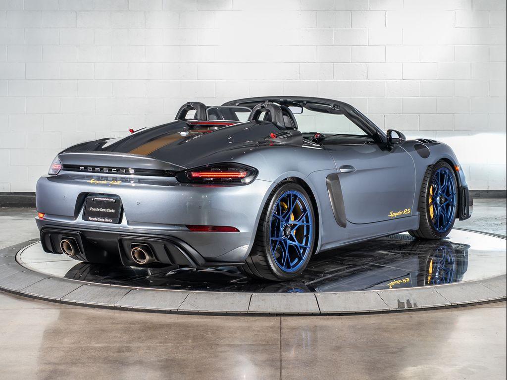 used 2025 Porsche 718 Spyder car, priced at $228,995
