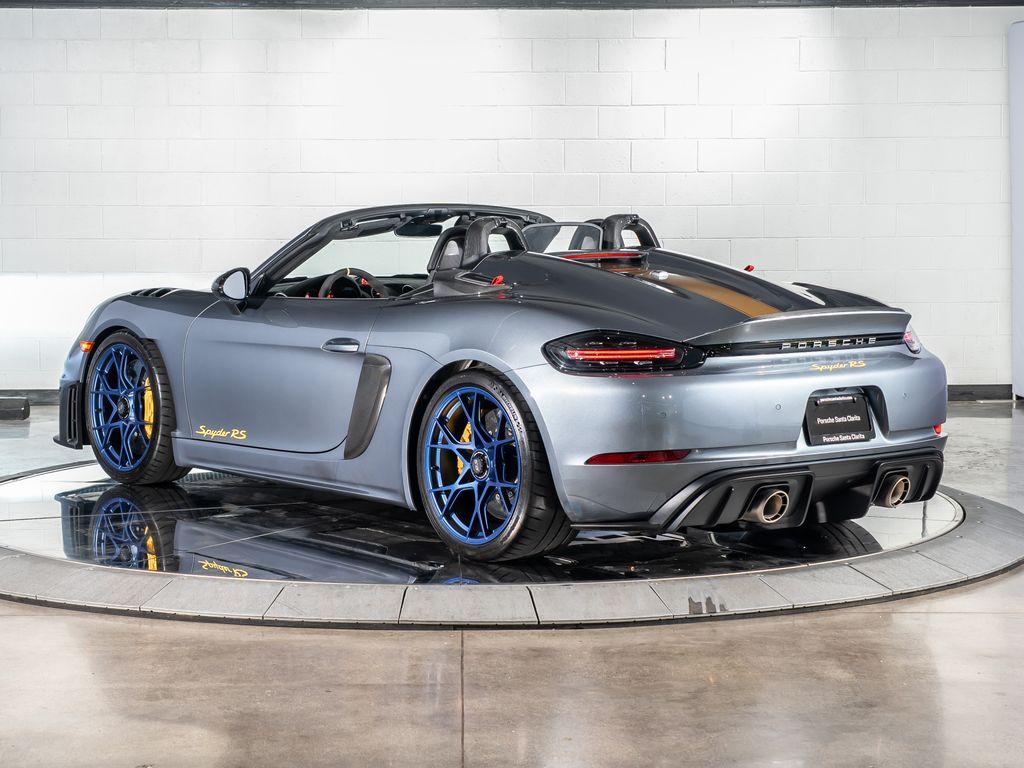 used 2025 Porsche 718 Spyder car, priced at $228,995