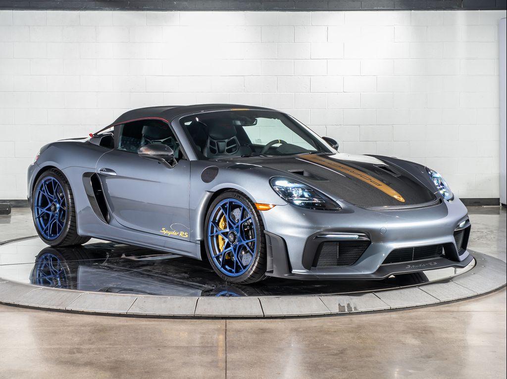 used 2025 Porsche 718 Spyder car, priced at $228,995