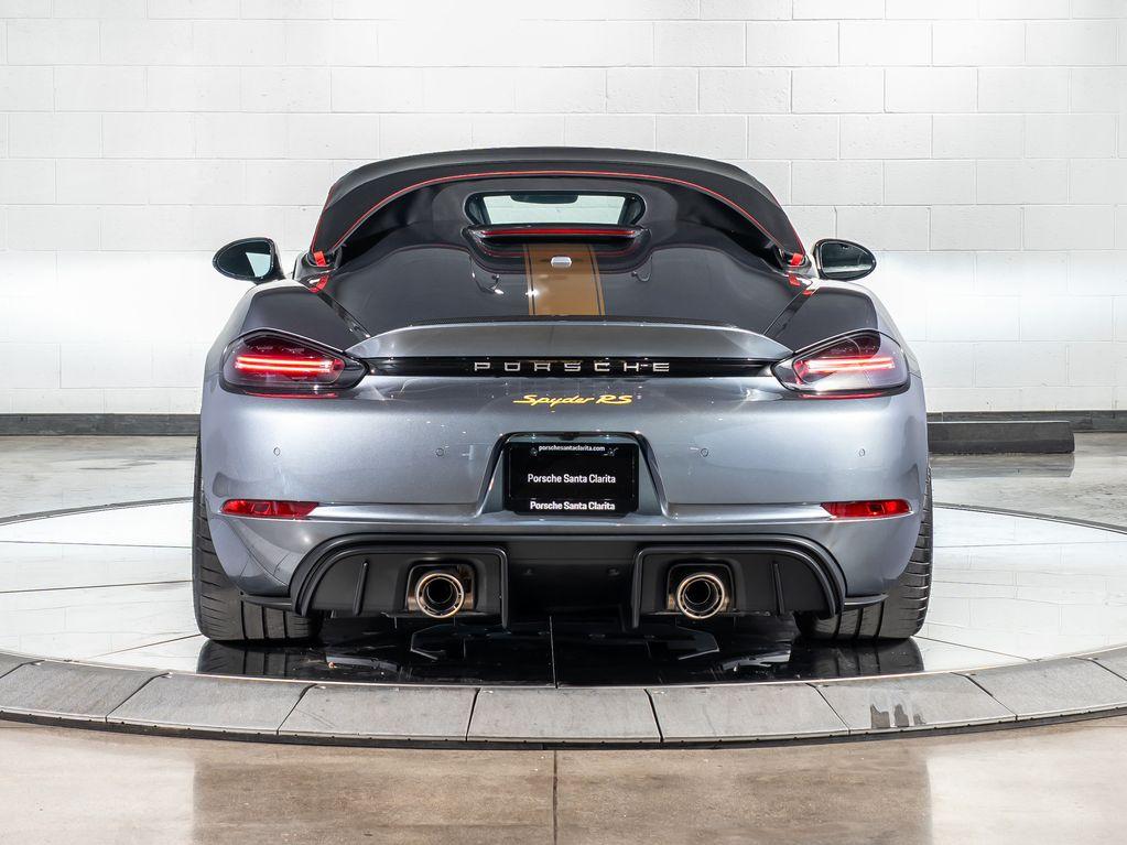 used 2025 Porsche 718 Spyder car, priced at $228,995