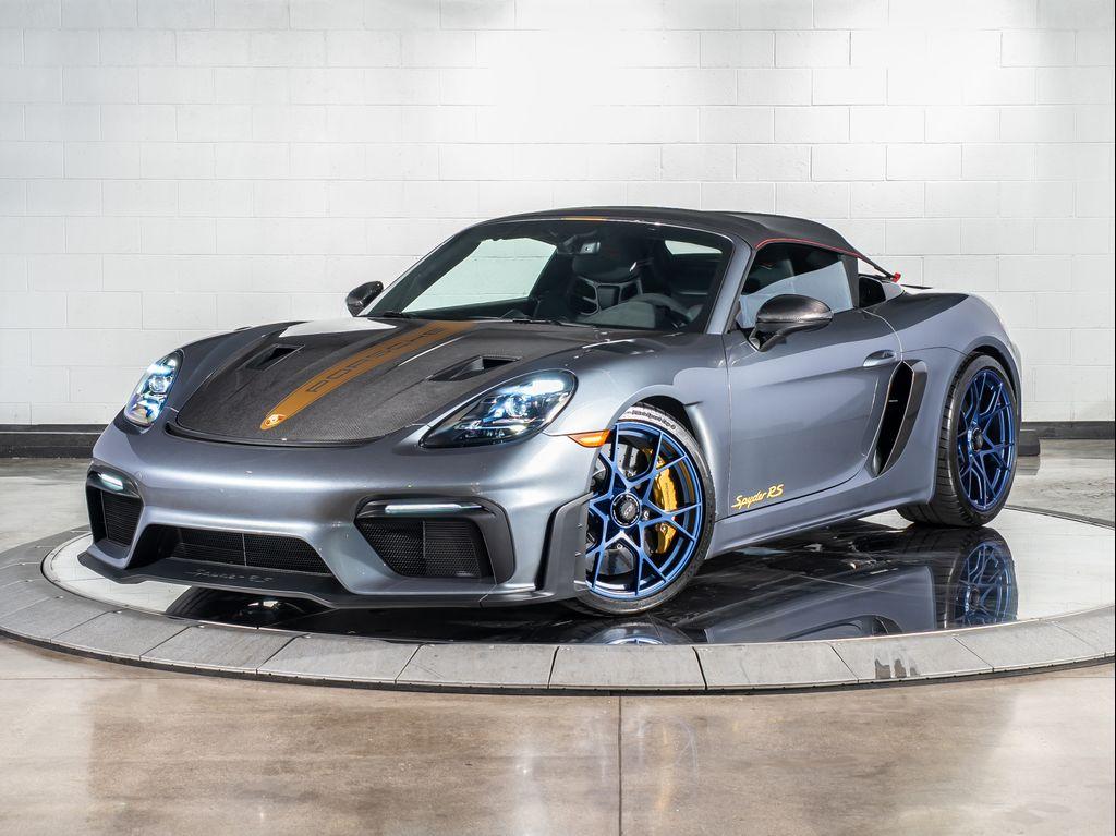 used 2025 Porsche 718 Spyder car, priced at $228,995