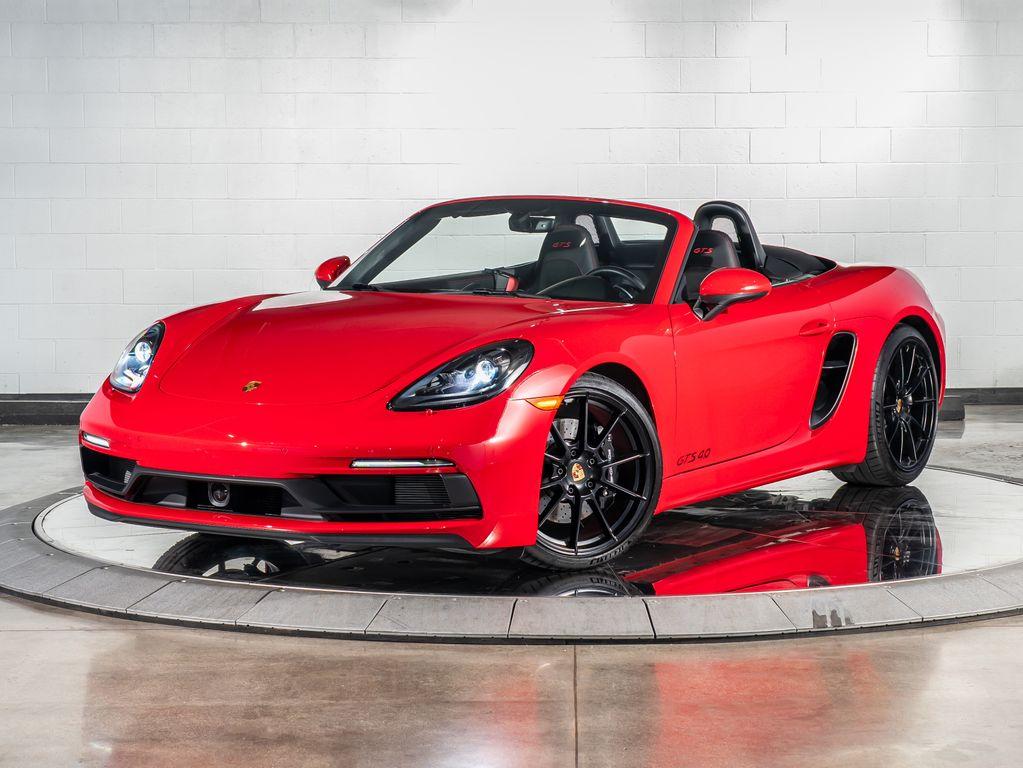used 2024 Porsche 718 Boxster car, priced at $129,718