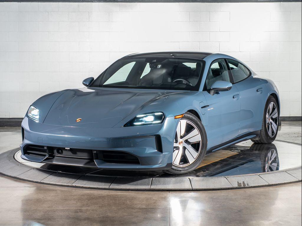 used 2025 Porsche Taycan car, priced at $114,995