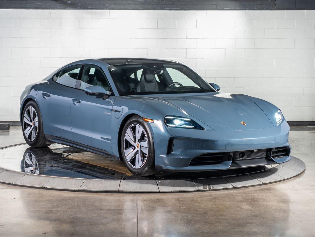 used 2025 Porsche Taycan car, priced at $114,995