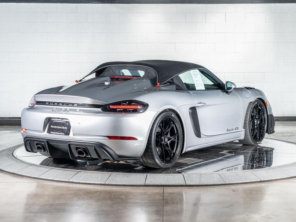 used 2025 Porsche 718 Spyder car, priced at $215,995