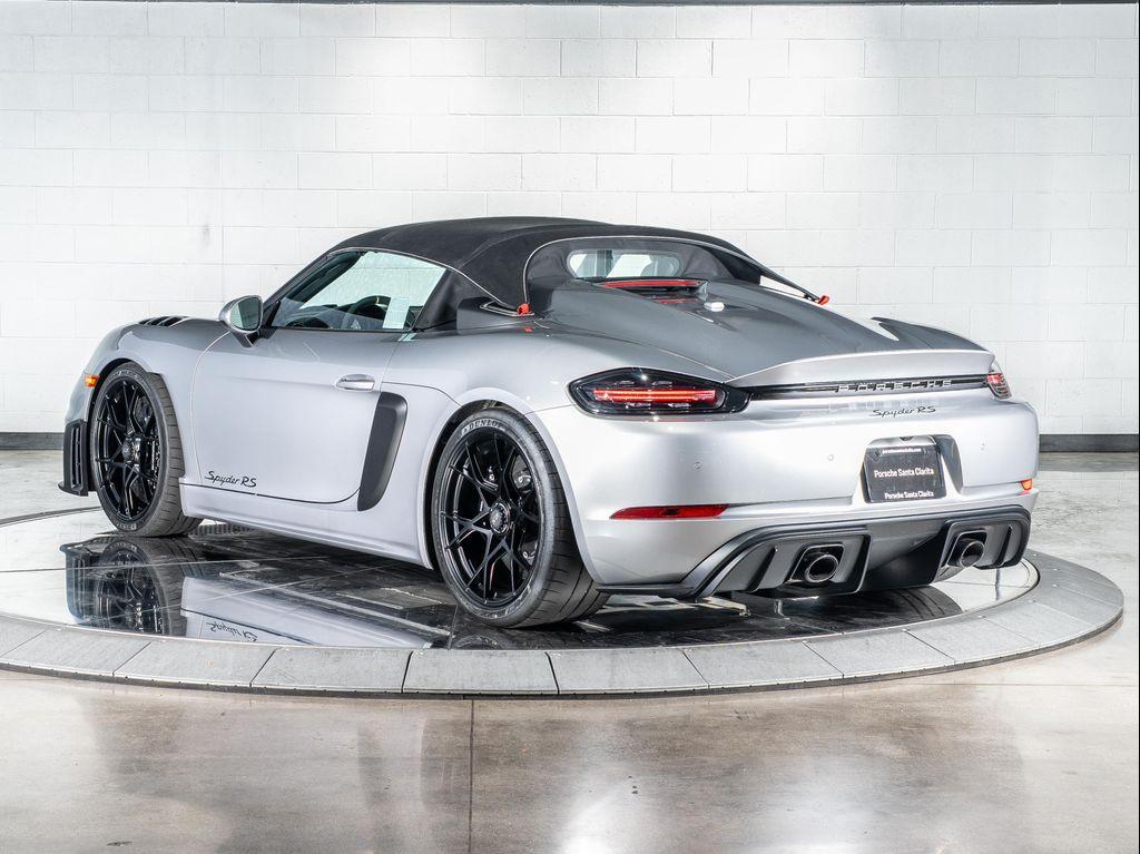 used 2025 Porsche 718 Spyder car, priced at $215,995