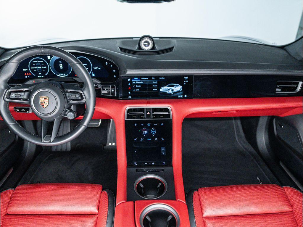 used 2025 Porsche Taycan car, priced at $120,995