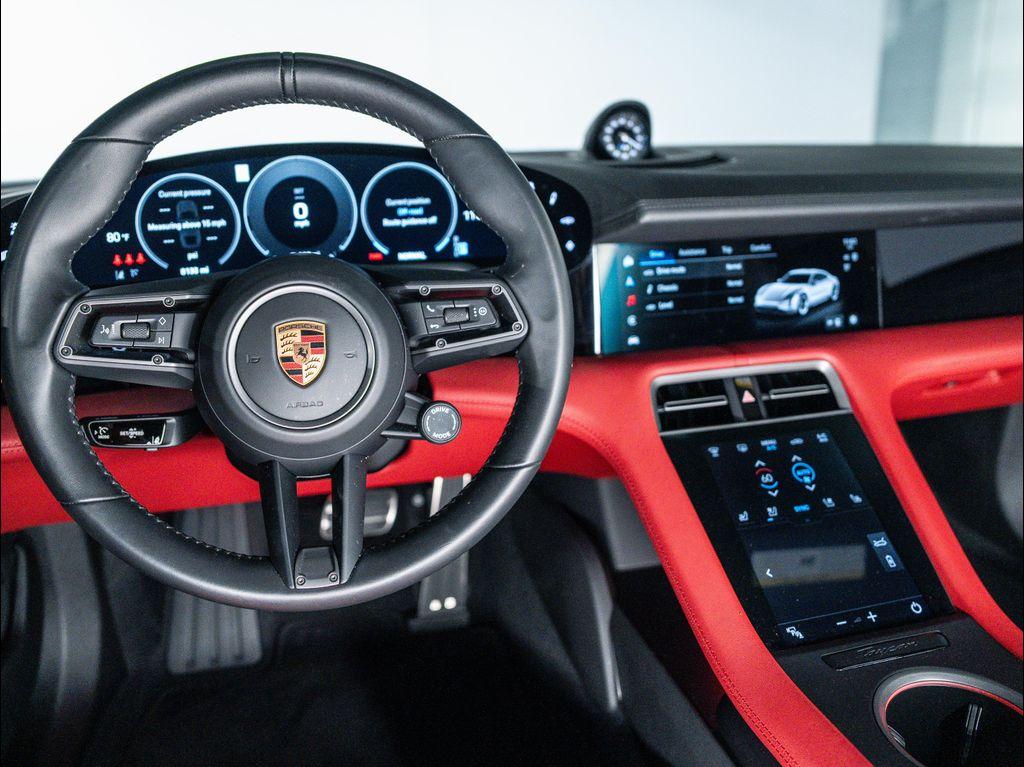 used 2025 Porsche Taycan car, priced at $120,995