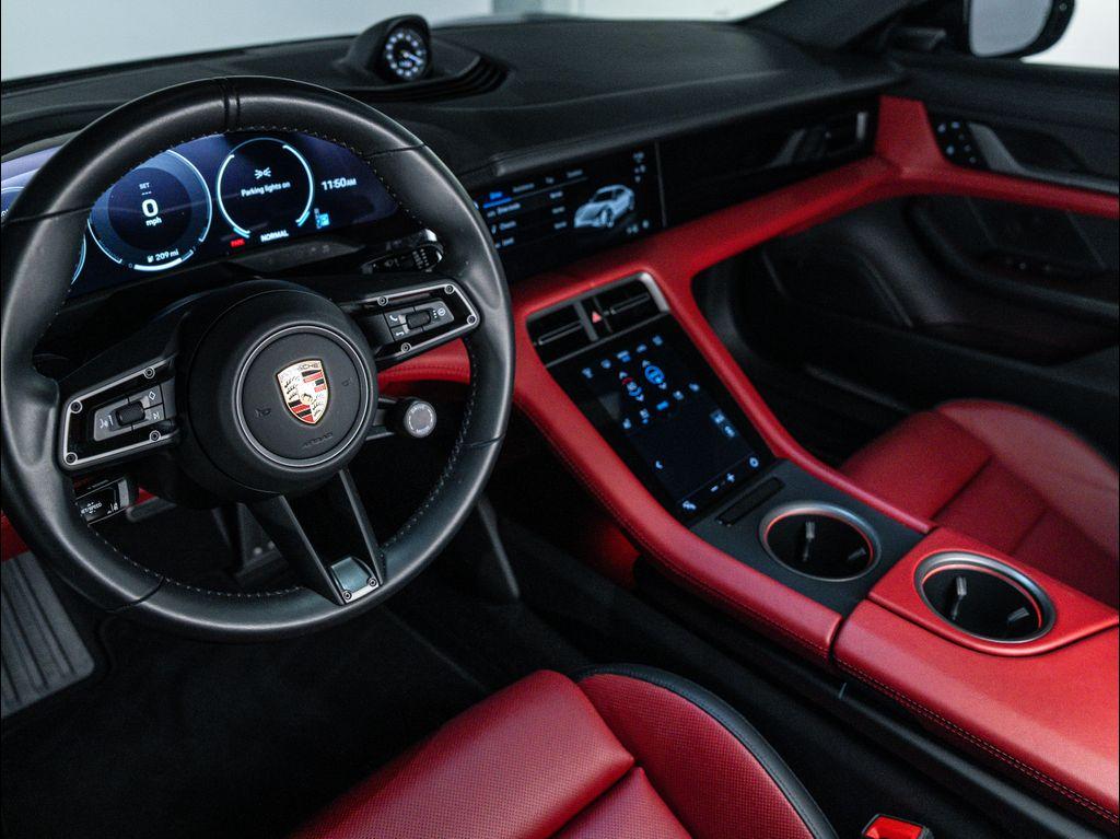 used 2025 Porsche Taycan car, priced at $120,995