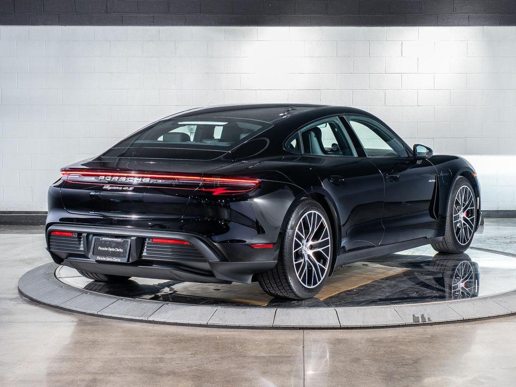 used 2025 Porsche Taycan car, priced at $120,995