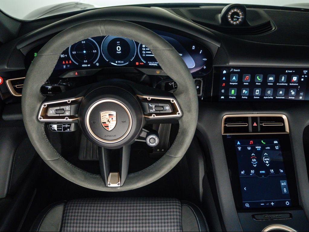 used 2025 Porsche Taycan car, priced at $128,595