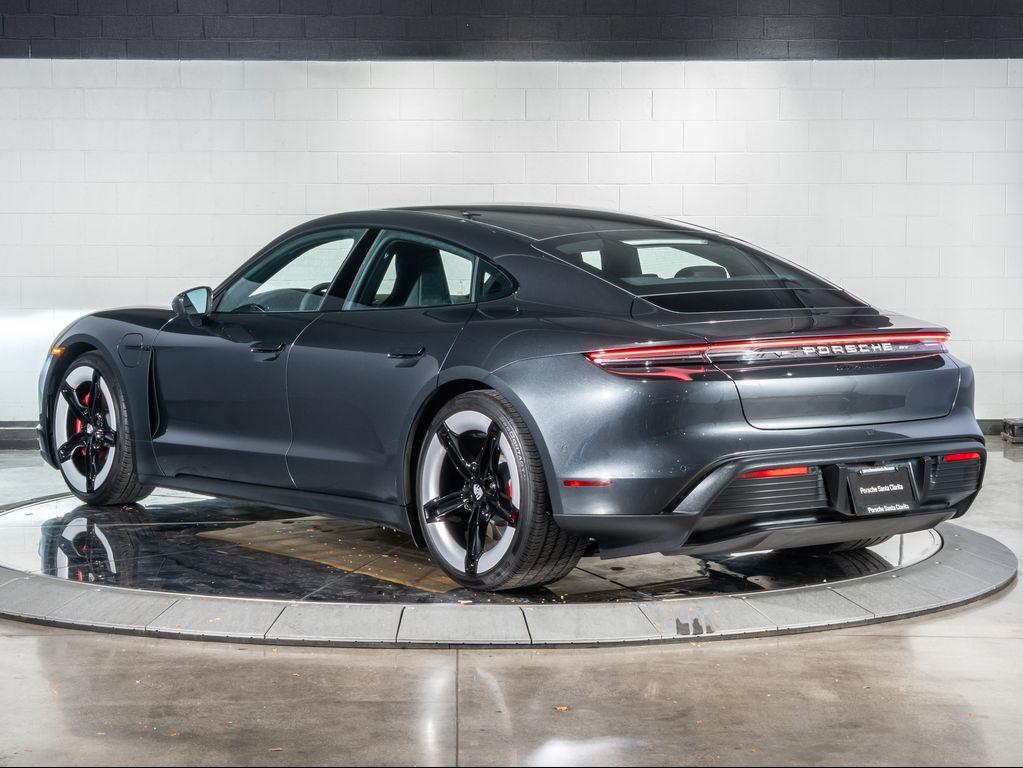 used 2025 Porsche Taycan car, priced at $128,595