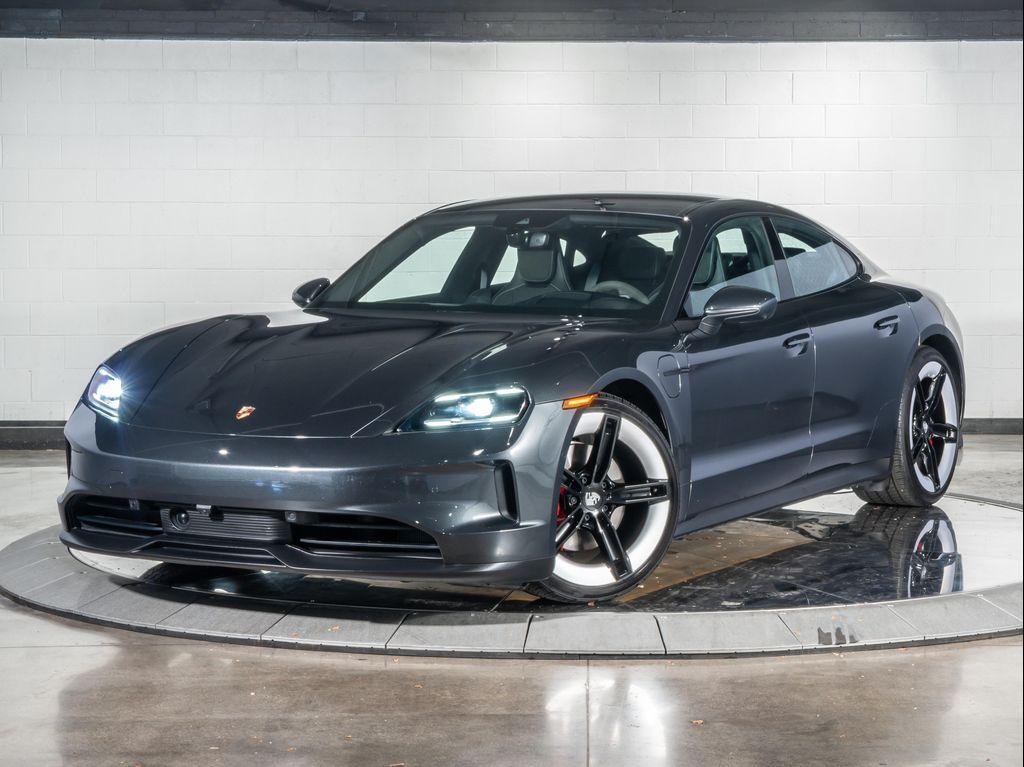 used 2025 Porsche Taycan car, priced at $128,595