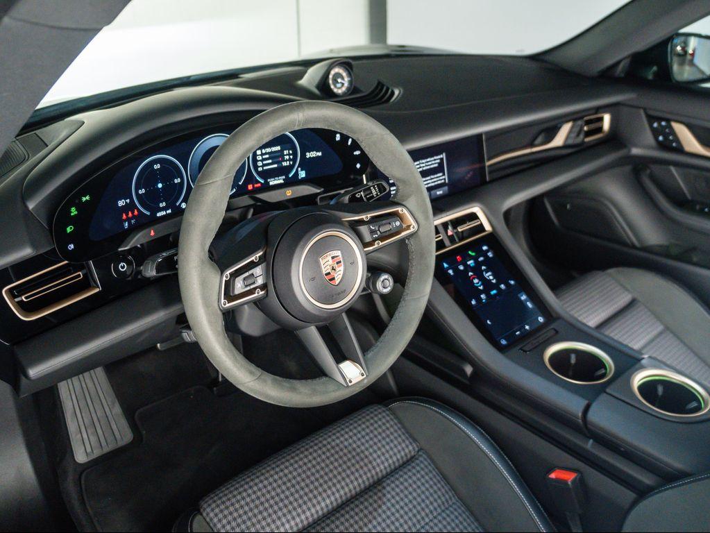 used 2025 Porsche Taycan car, priced at $128,595