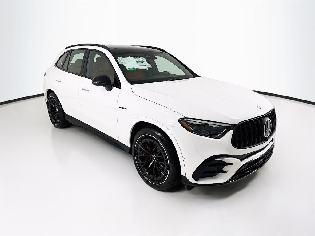 new 2025 Mercedes-Benz AMG GLC 63 car, priced at $101,600