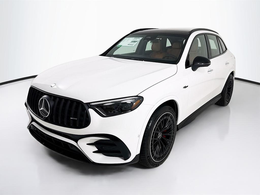 new 2025 Mercedes-Benz AMG GLC 63 car, priced at $101,600