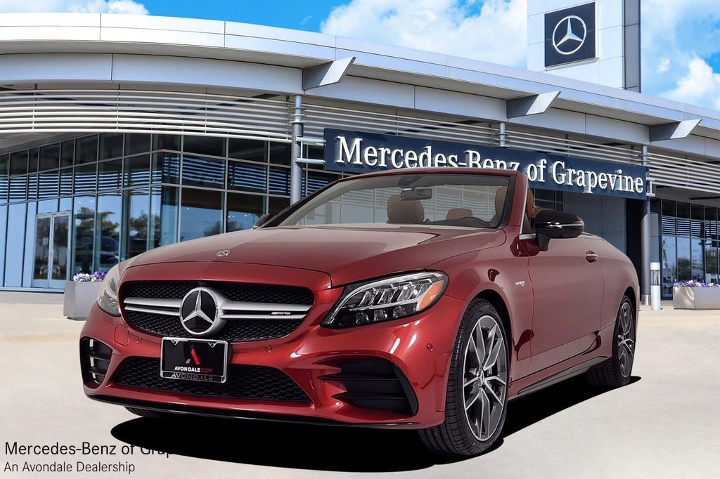 used 2021 Mercedes-Benz AMG C 43 car, priced at $69,989