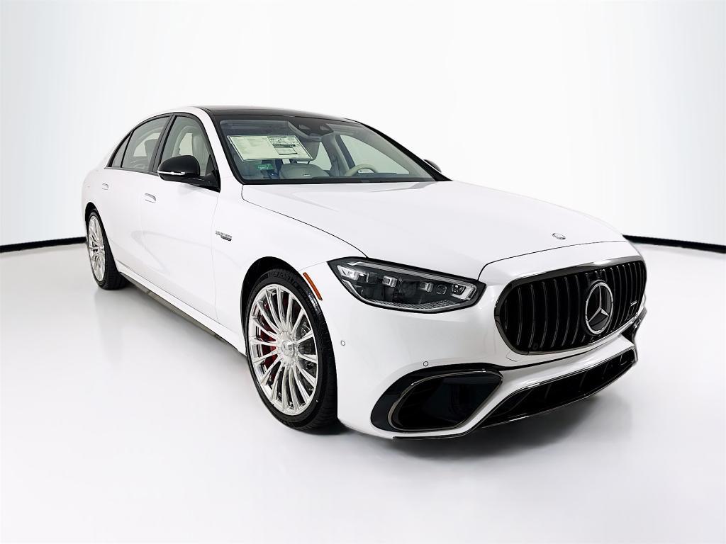 new 2026 Mercedes-Benz AMG S 63 E car, priced at $210,925