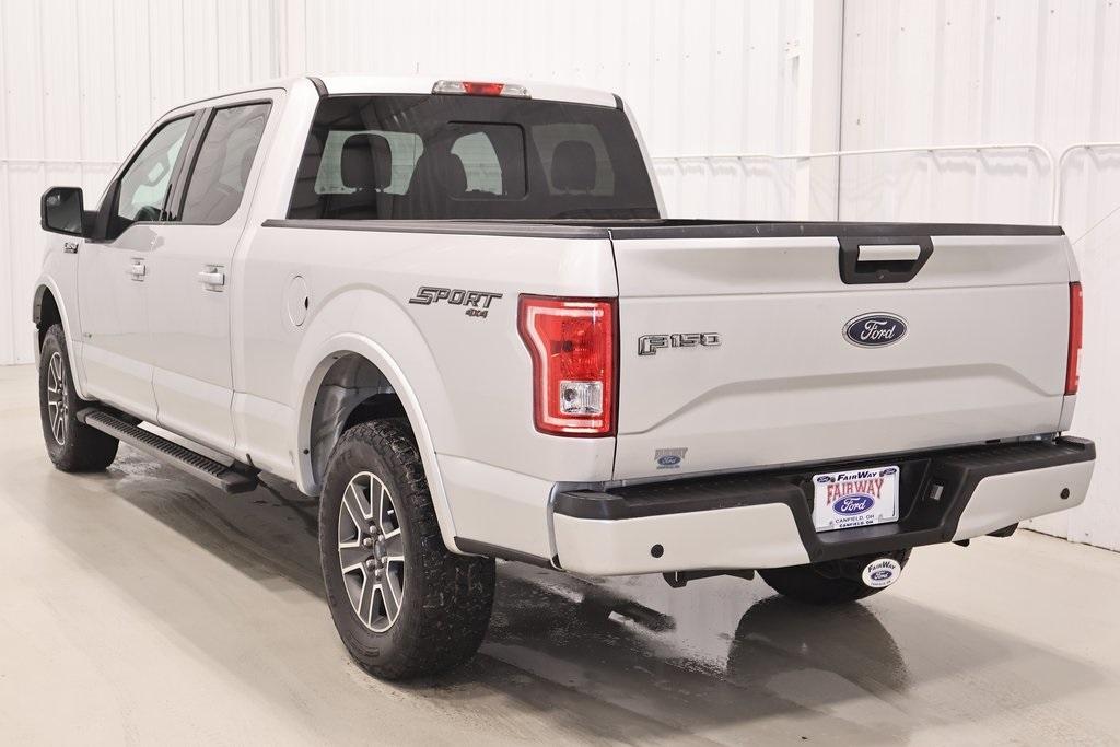 used 2015 Ford F-150 car, priced at $18,000