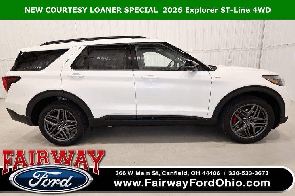 new 2026 Ford Explorer car, priced at $46,955