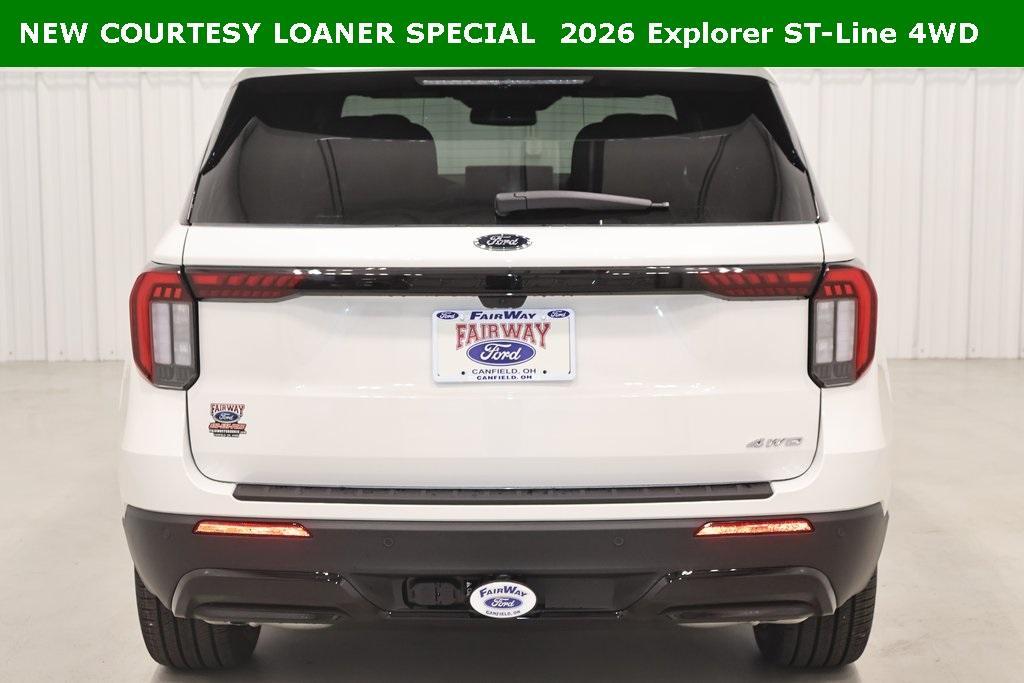 new 2026 Ford Explorer car, priced at $48,955