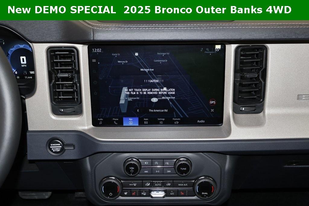 new 2025 Ford Bronco car, priced at $51,998