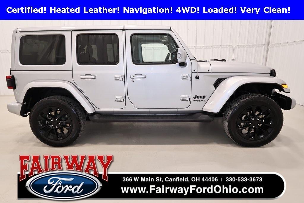 used 2022 Jeep Wrangler Unlimited car, priced at $33,500