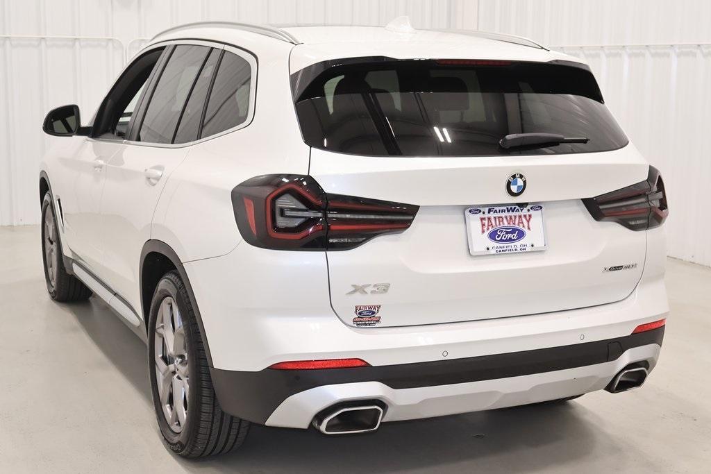 used 2022 BMW X3 car, priced at $31,500