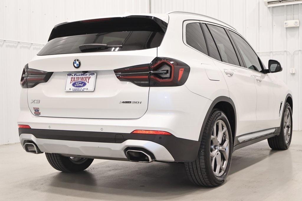 used 2022 BMW X3 car, priced at $31,500