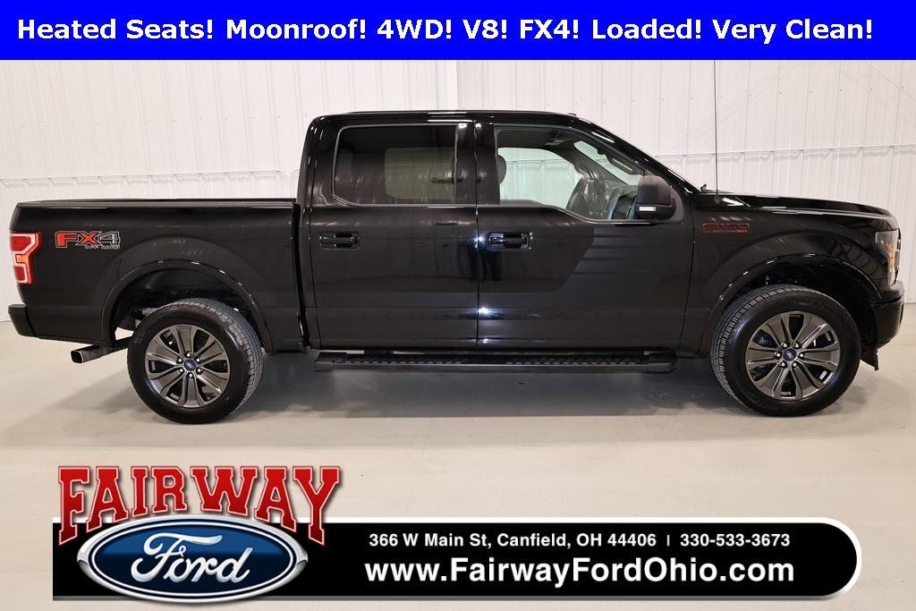 used 2018 Ford F-150 car, priced at $18,500