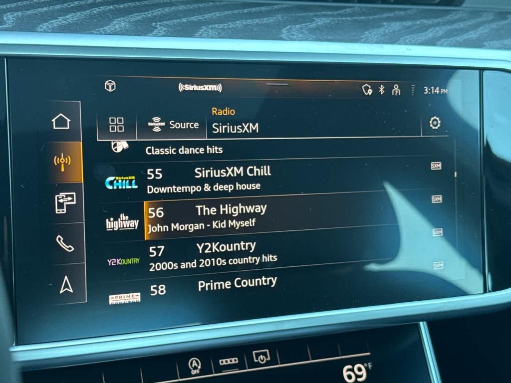 new 2025 Audi A6 car, priced at $65,685