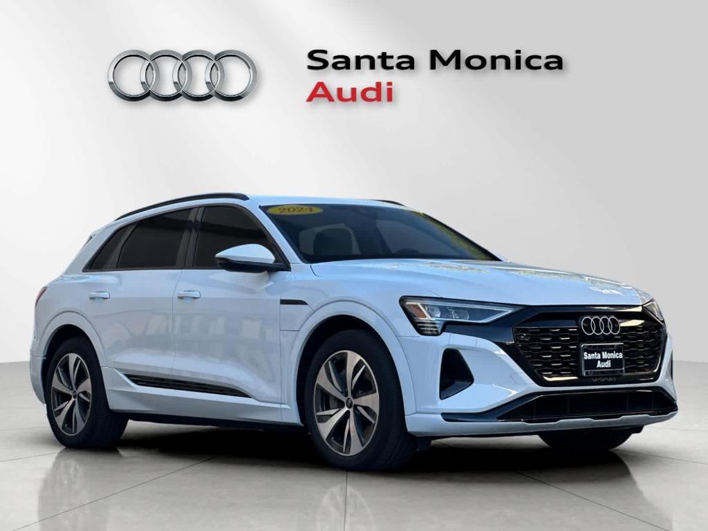 used 2024 Audi Q8 e-tron car, priced at $37,788